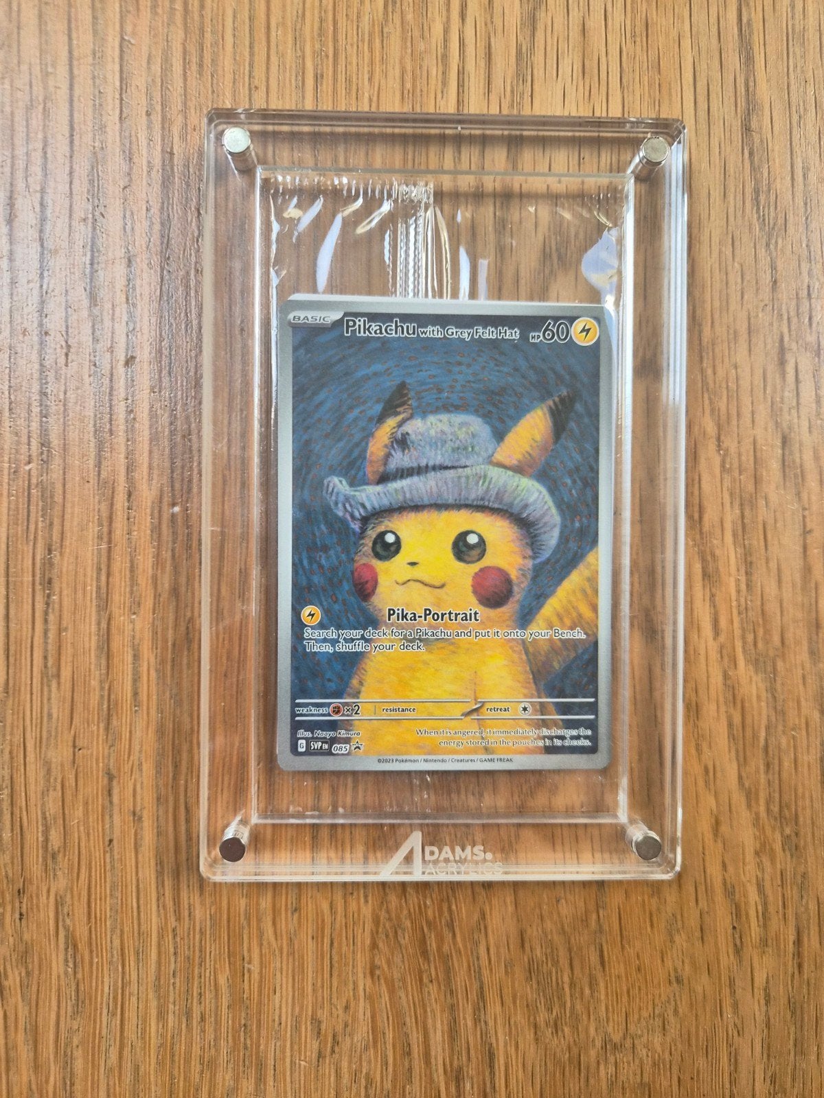 Pikachu with Grey Felt Hat Black Star Promo 085 Sealed, Ophalen, Nieuw, Losse kaart