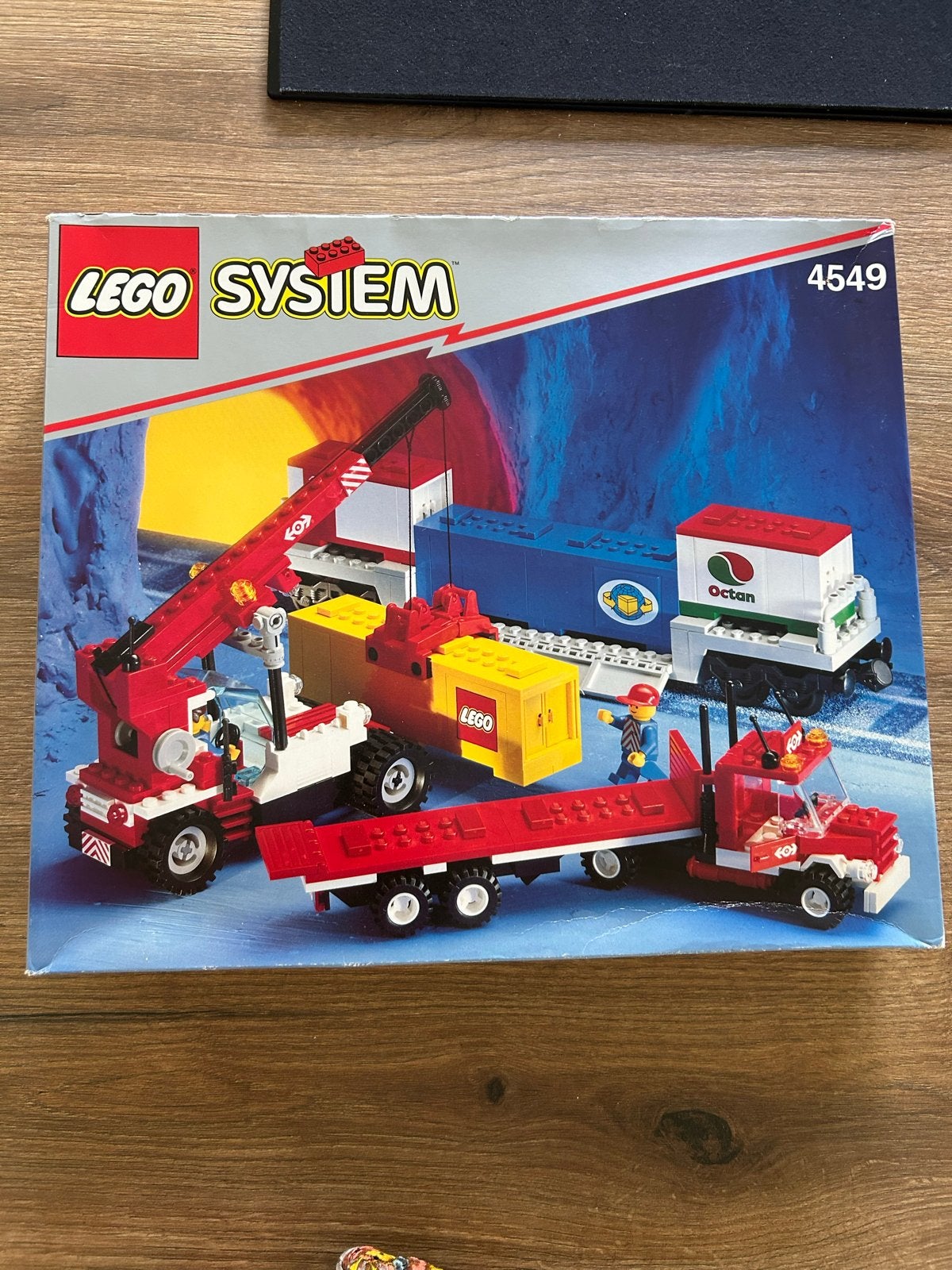 LEGO System 4549 Container Double Stack (1993) - NIB, Overige thema's, Lego, Nieuw, Ophalen of Verzenden