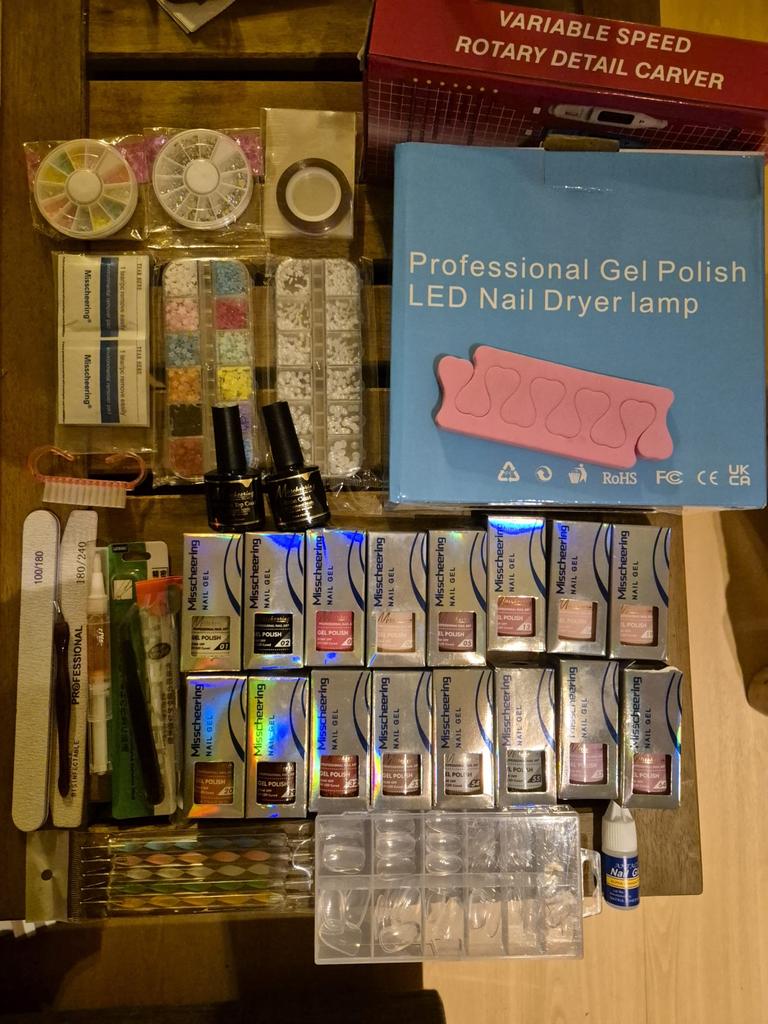 Complete Gel Nagellak Set met LED Lamp en Accessoires, Ophalen of Verzenden, Nieuw, Overige typen