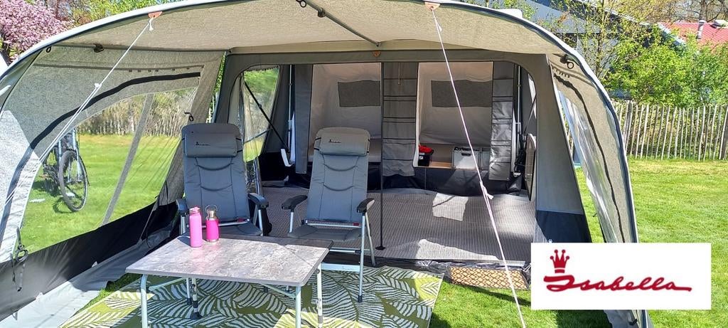 Camplet Dream, luifel, zeer compleet, Ophalen, Lichtgrijs, Camp-Let, Tot en met 4