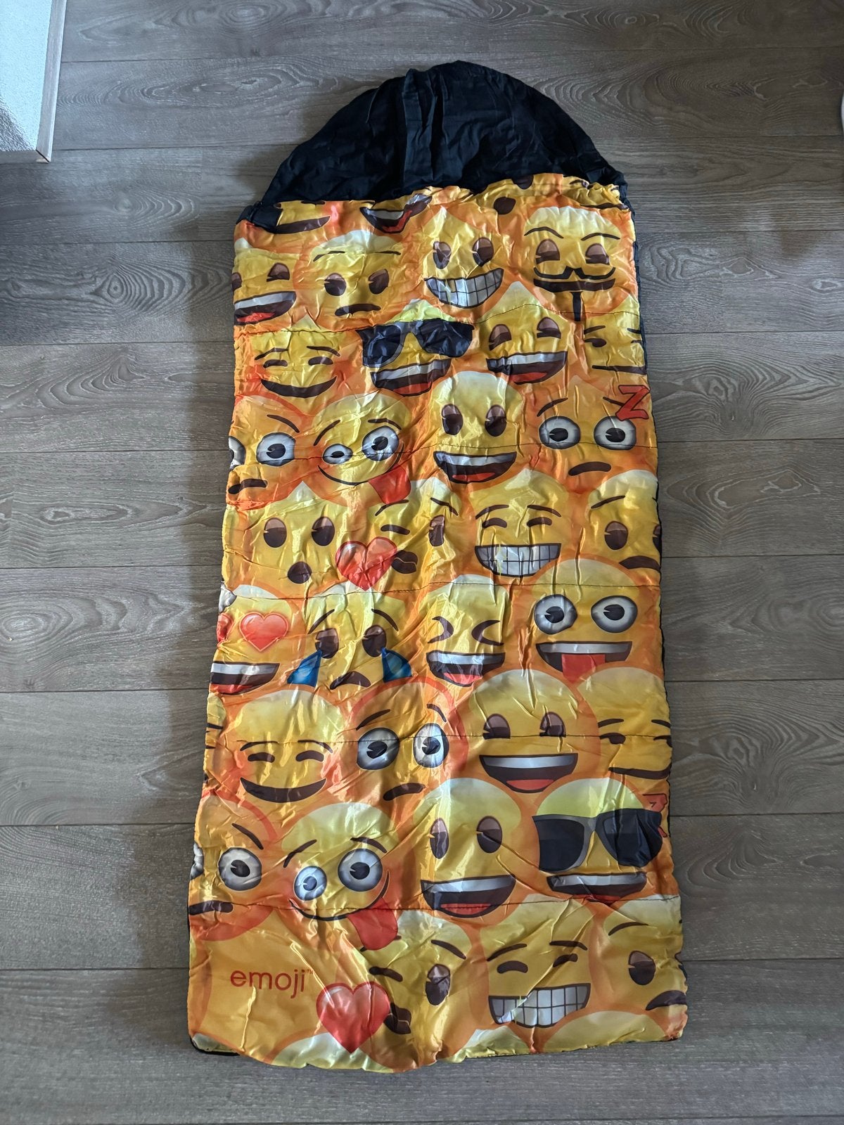 Emoji slaapzak voor kinderen - 130x70cm, Ophalen of Verzenden, Gebruikt