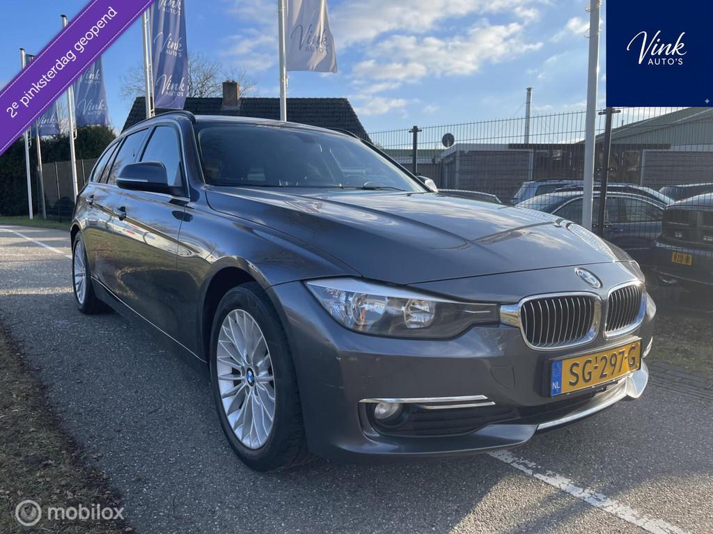 BMW 3-serie Touring 318d | Luxury | NAV | Trekhaak | Cruise, 4 cilinders, 3-Serie, Te koop, 165 €/maand