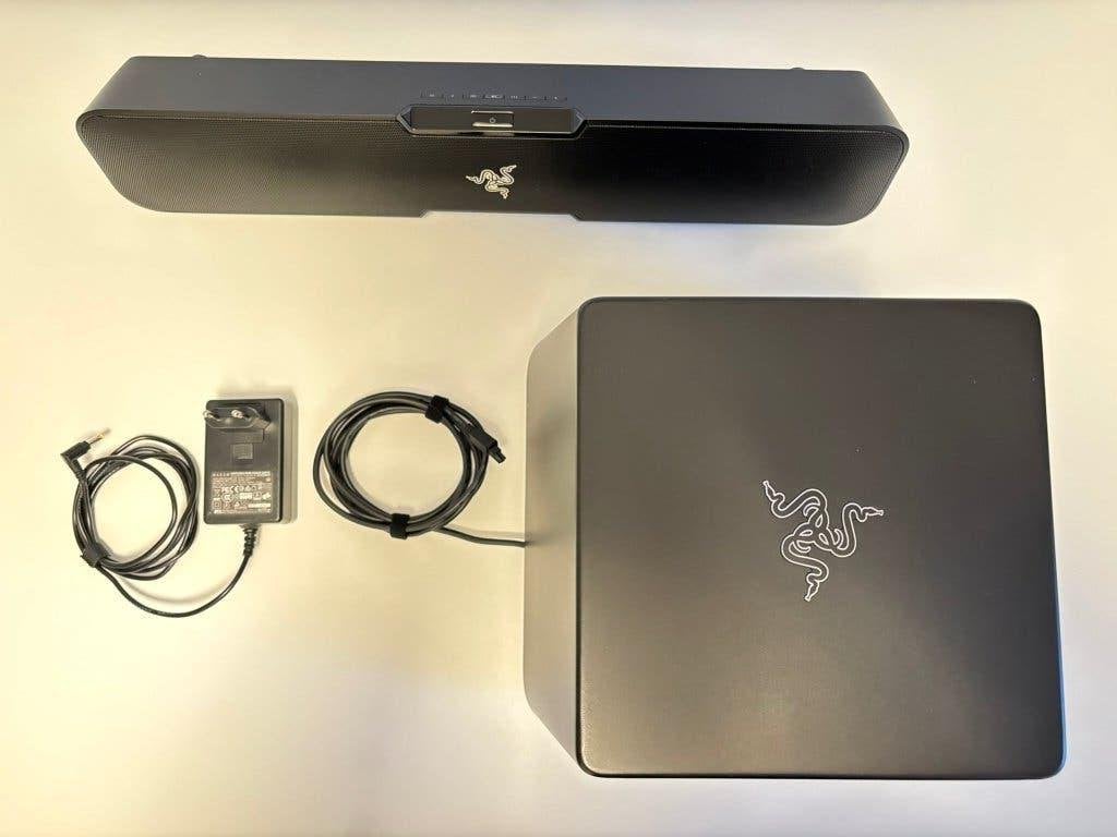 Razer Leviathan Gaming Soundbar Subwoofer Compleet, Computers en Software, Pc speakers, Ophalen of Verzenden, Gebruikt, Audiokanaal 5.1