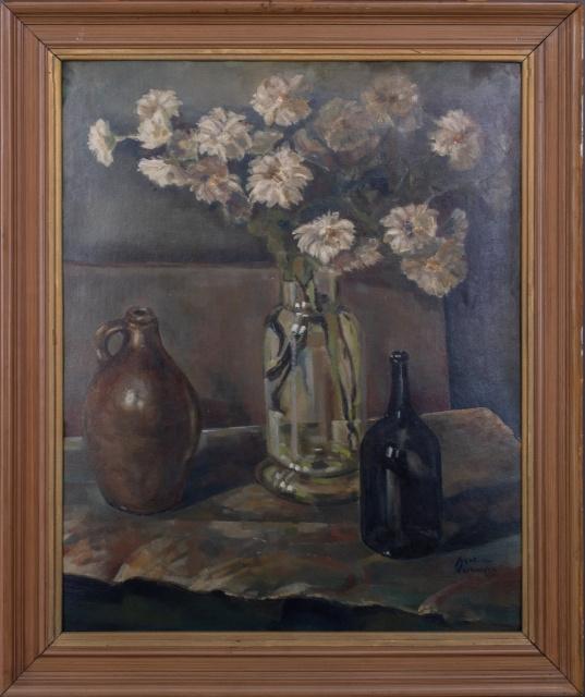 Te koop stilleven Anton Verhoeven (1920-2006), Ophalen