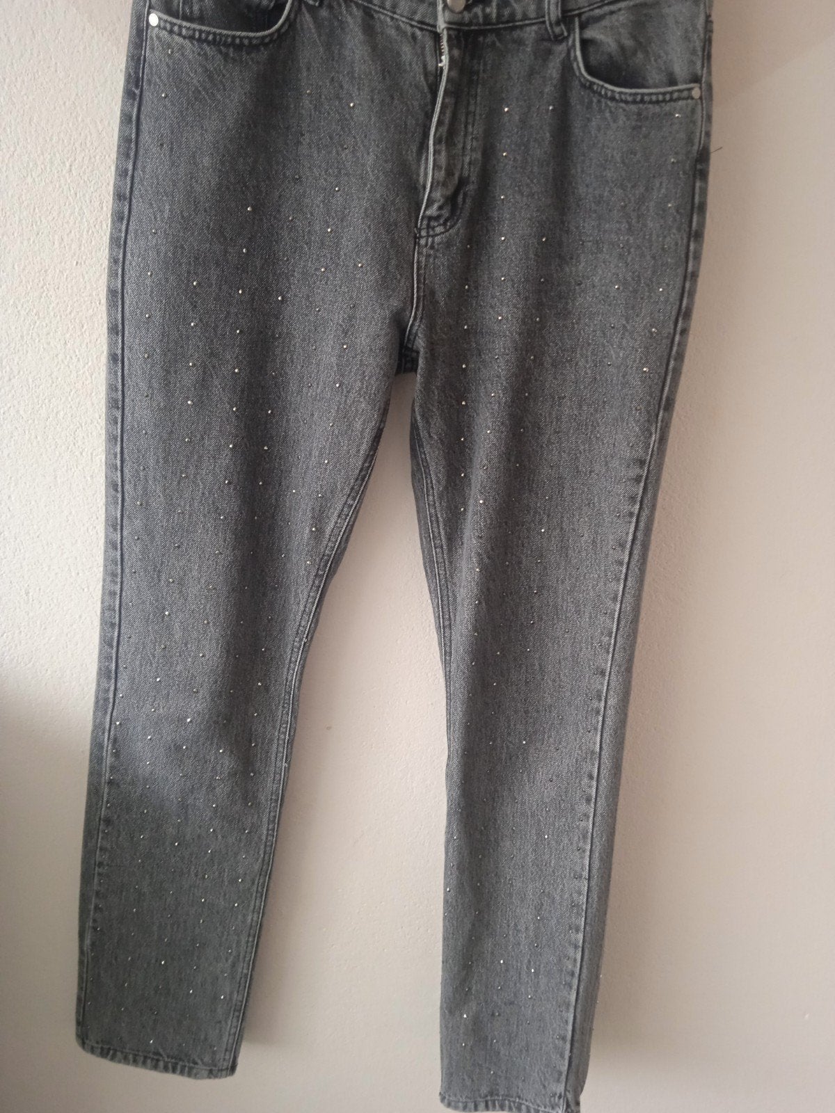 seven sisters jeans met strass size 30 nu 10,€, Seven Sisters, Ophalen of Verzenden, Zo goed als nieuw, W30 - W32 (confectie 38/40)