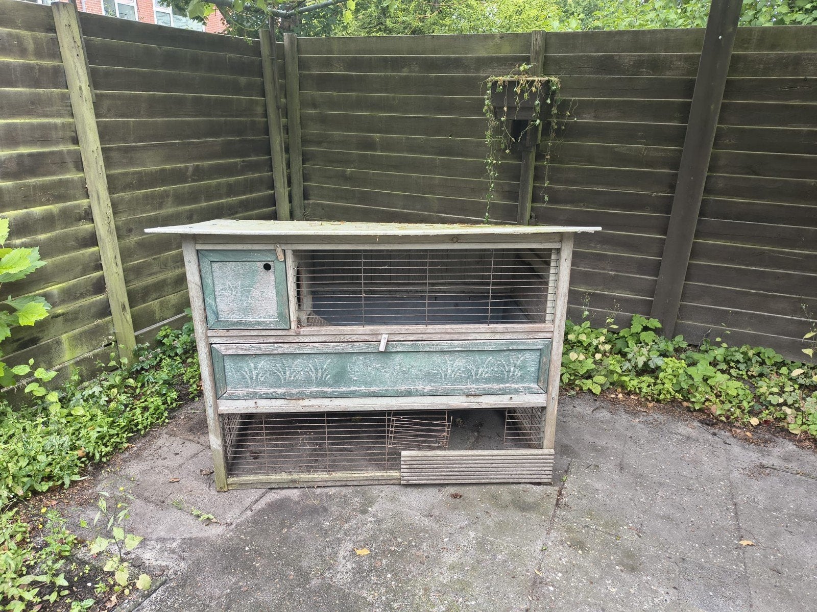 Konijnenhok GRATIS, Dieren en Toebehoren, Knaagdieren en Konijnen | Hokken en Kooien, Ophalen of Verzenden, 90 cm of meer, Hok