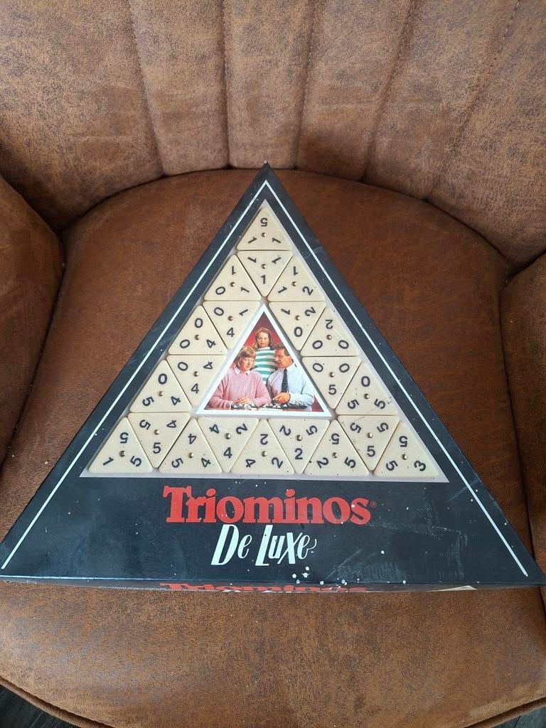 Triominos spel, Ophalen of Verzenden, Gebruikt