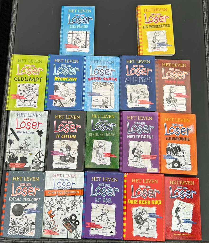 Het leven van een loser serie te koop, Boeken, Partijen en Verzamelingen, Ophalen of Verzenden, Zo goed als nieuw, Kind en Jeugd