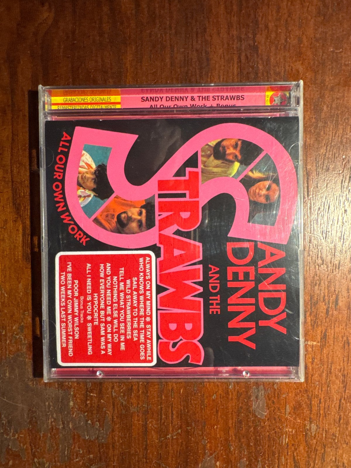 Sandy Denny & The Strawbs - All Our Own Work CD, Cd's en Dvd's, Met bonustracks, Ophalen of Verzenden, Zo goed als nieuw, Folk