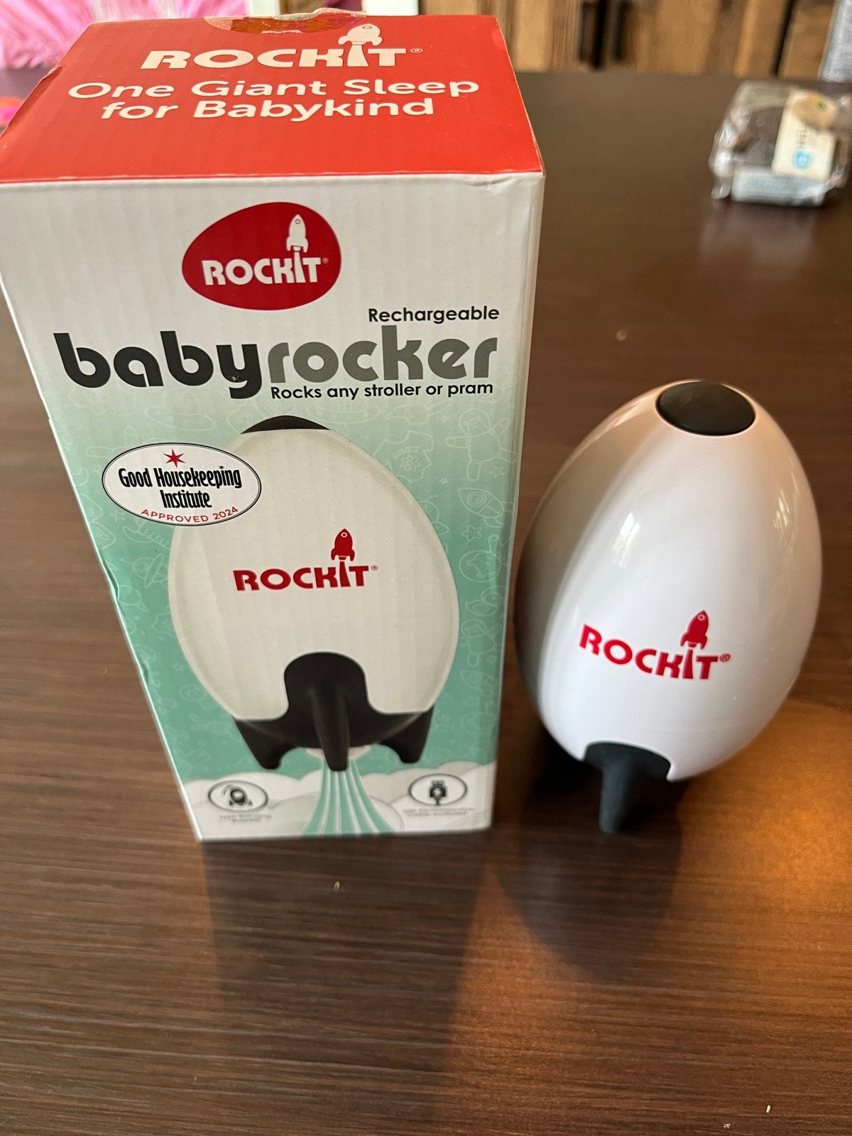 Rockit Babyrocker - Draagbare Wieg Schommel, Ophalen of Verzenden, Zo goed als nieuw
