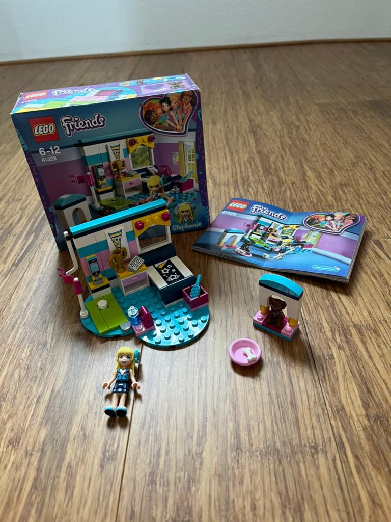 Lego Friends 41328 - Stephanie's slaapkamer, Compleet, Lego, Ophalen of Verzenden, Zo goed als nieuw