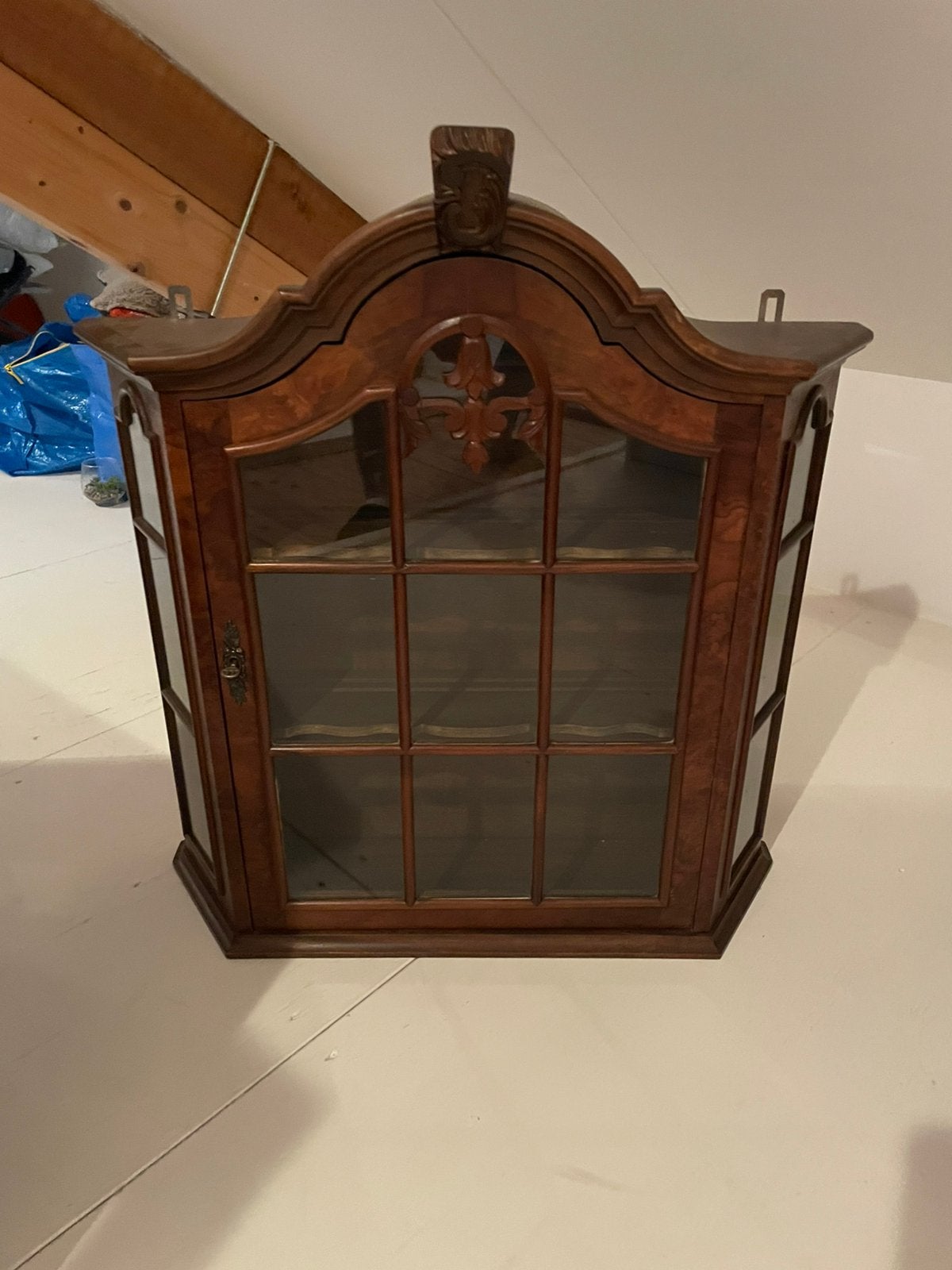Antiek vitrinekastje, Ophalen, Gebruikt, 50 tot 100 cm, Minder dan 100 cm