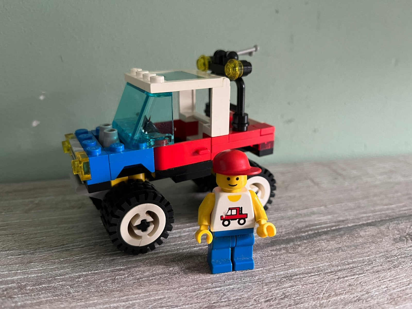 Lego 6641 4-wheelin’ truck met instructie, Gebruikt, Lego, Ophalen of Verzenden, Complete set