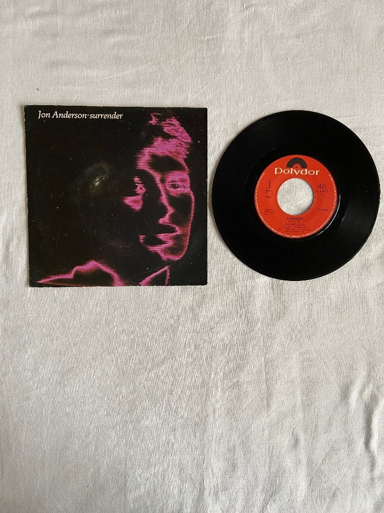 jon anderson  -  surrender, 7 inch, Ophalen of Verzenden, Zo goed als nieuw, EP