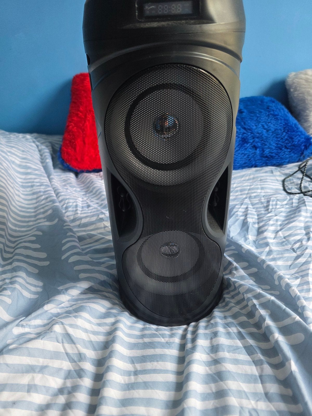 Draagbare Bluetooth Speaker met LED Verlichting, Audio, Tv en Foto, Luidsprekers, Gebruikt, Overige typen, Minder dan 60 watt