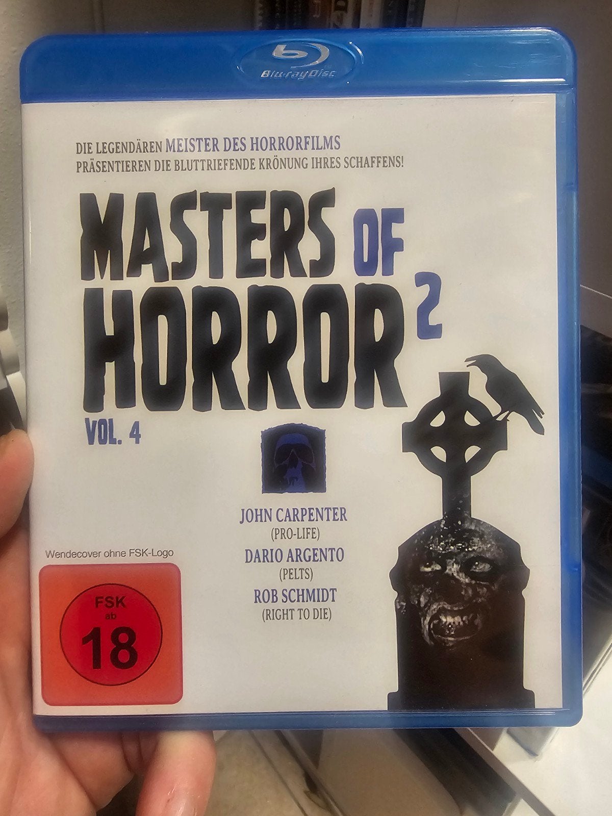 Masters of Horror 2 Vol. 4 Blu-ray - John Carpenter, Vanaf 18 jaar, Bonusmateriaal, Overige genres, Ophalen of Verzenden
