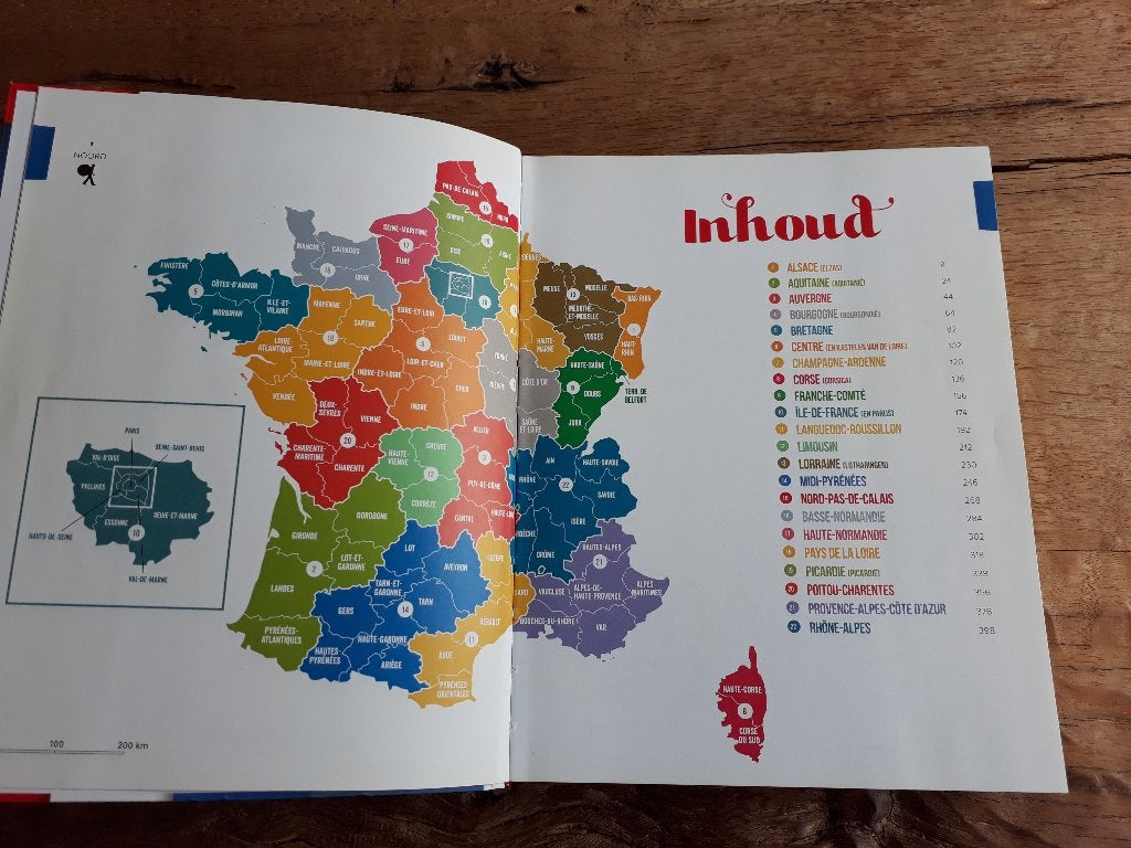 Reisgids Frankrijk met gratis landkaart, Boeken, Reisgidsen, Trotter, Europa, Diverse auteurs, Ophalen of Verzenden