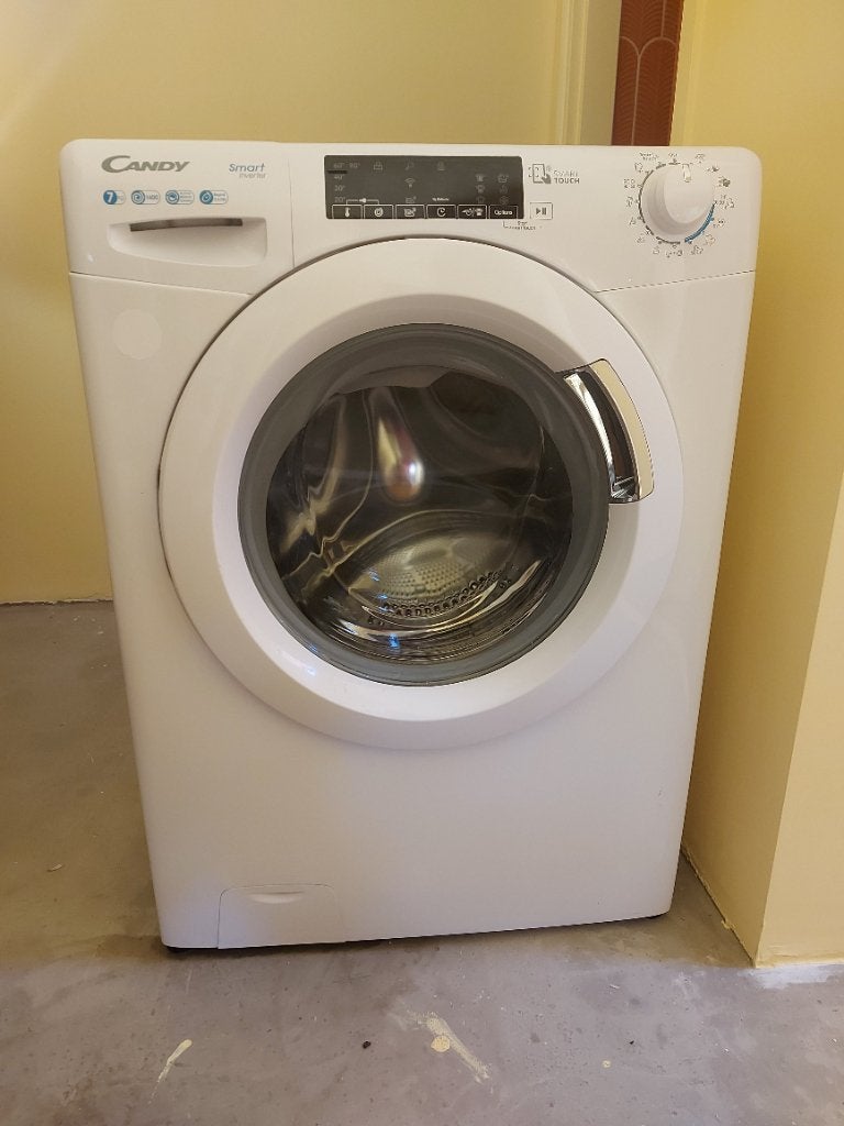 Wasmachine Candy Smart (7kg), Witgoed en Apparatuur, Ophalen, Gebruikt, Energieklasse A of zuiniger, Voorlader