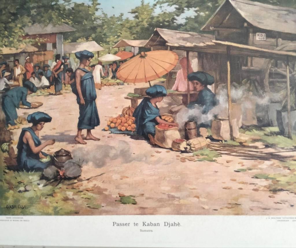 Schoolplaat Indonesië, Ophalen, Aardrijkskunde