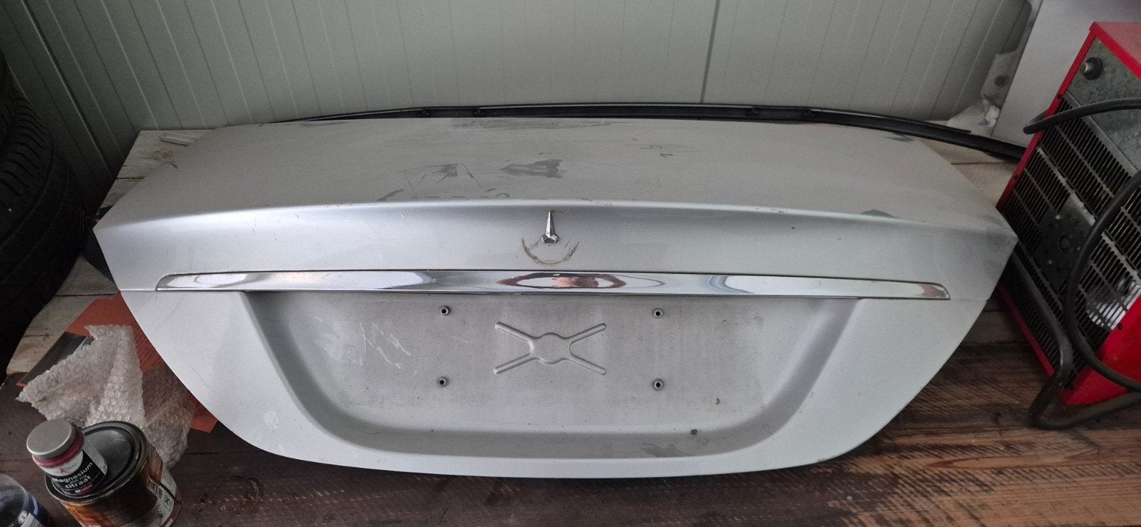 Mercedes CLS W219 Kofferbak met binnenpaneel, Ophalen, Gebruikt, Achterklep, Voor