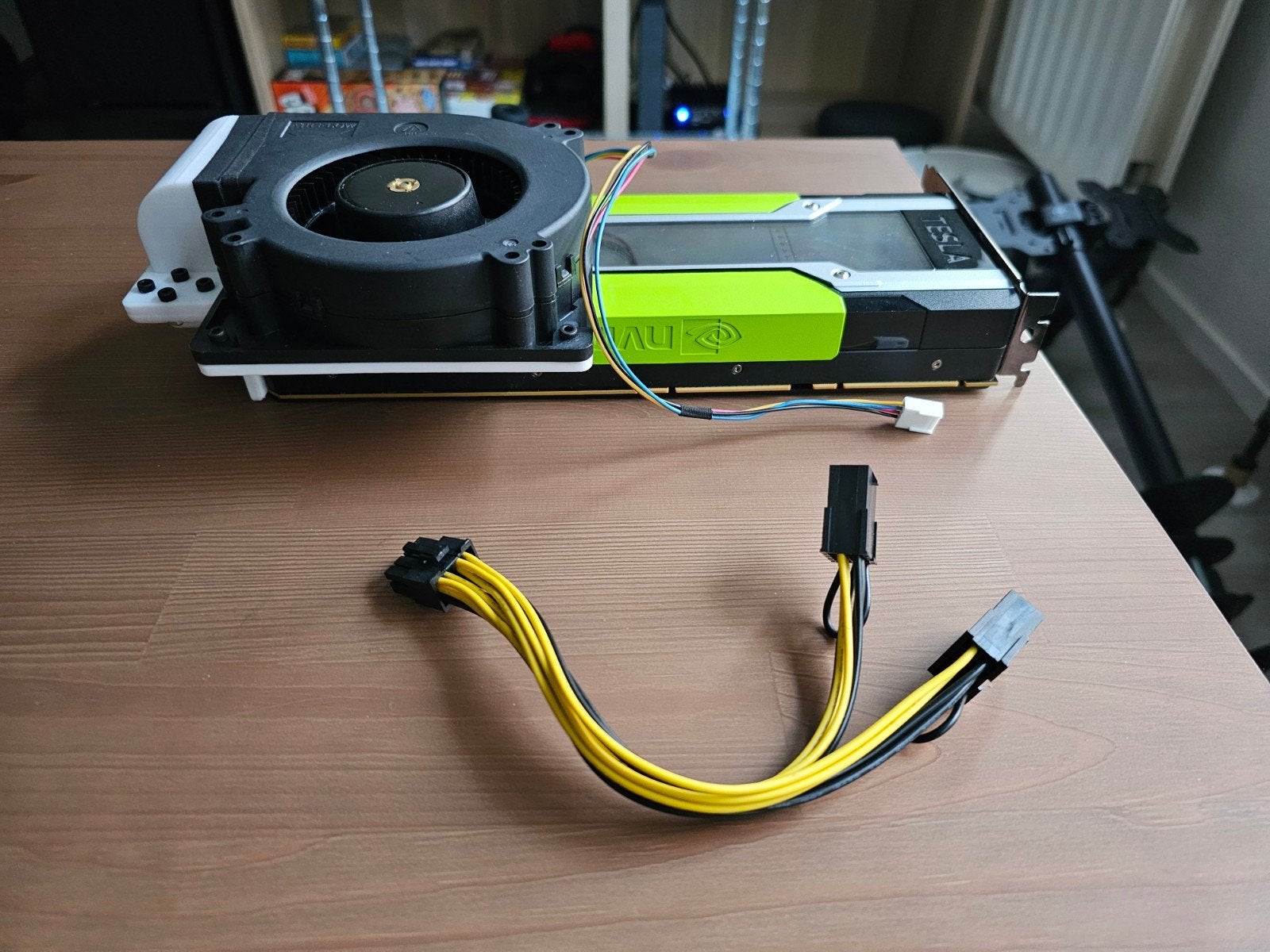 Nvidia Tesla P100 GPU met blower fan en 8-pin adapter 16GB, Ophalen, PCI-Express 3, Nvidia, GDDR5