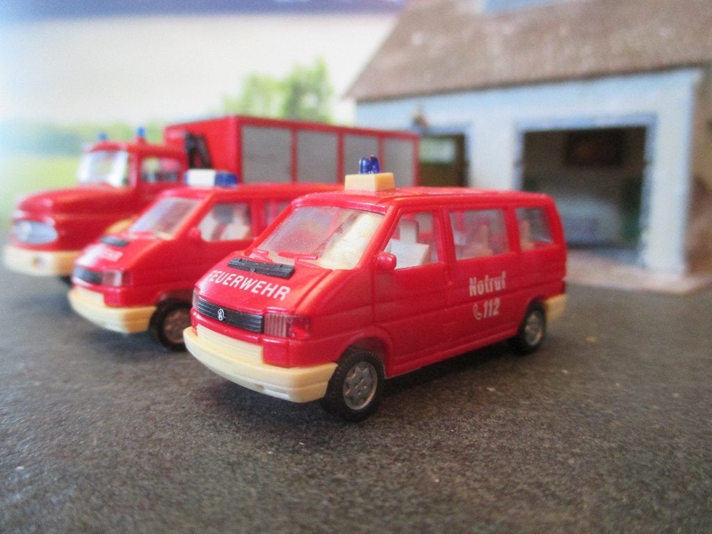 Volkswagen Transporter Bus T4 Caravelle- Wiking Brandweer #2, Ophalen of Verzenden, Gebruikt, Bus of Vrachtwagen, Wiking