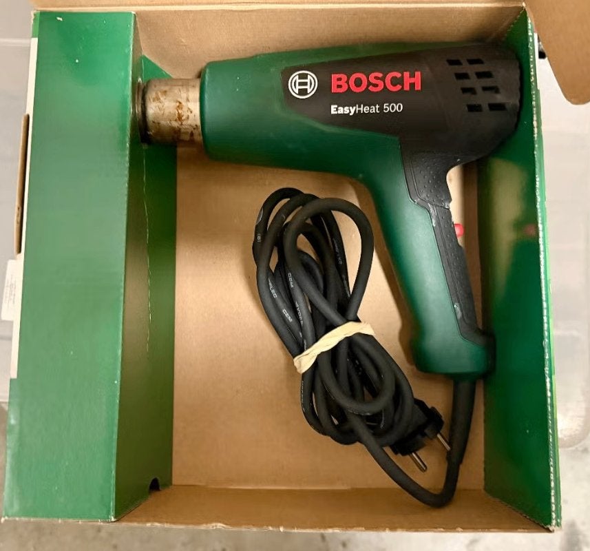 Bosch EasyHeat 500 heteluchtpistool - Zo goed als nieuw, Ophalen of Verzenden, Gebruikt, Overige typen, Bosch