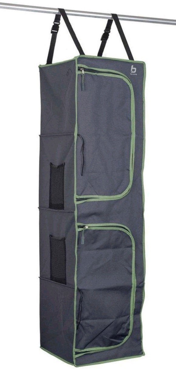 Bo-Camp  Organizer voor Tent/Caravan met Alpina kledingrek, Ophalen, Zo goed als nieuw