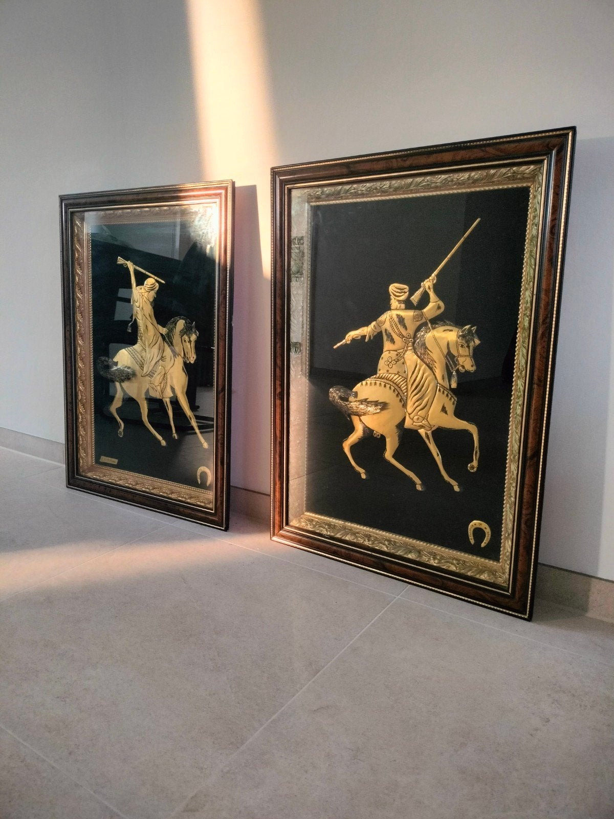 Traditionele Marokkaanse Fantasia Kunst, Ophalen, Nieuw, 50 tot 75 cm, Schilderij