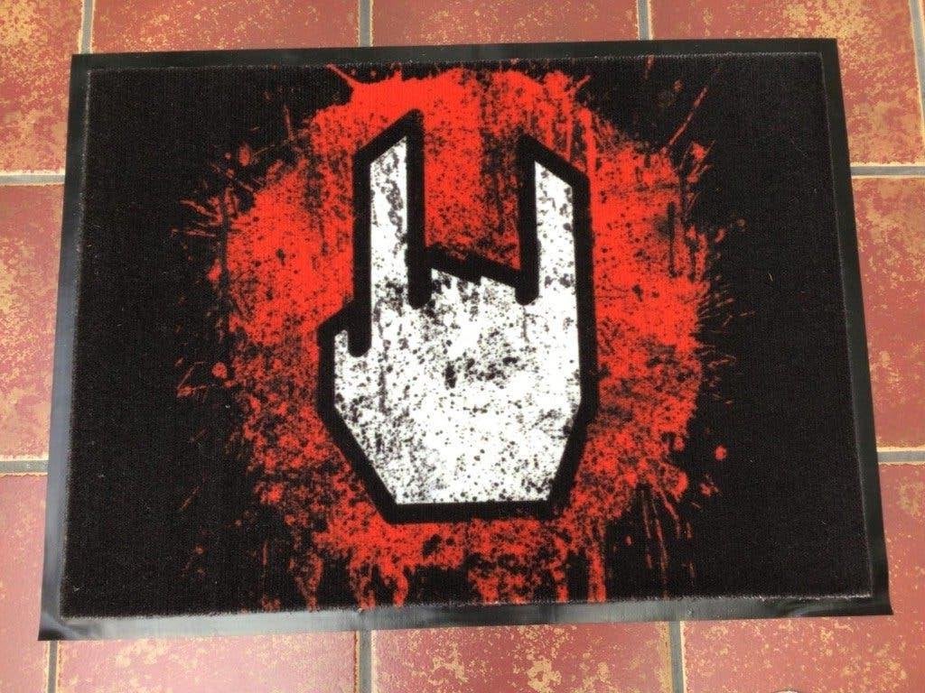Rockhand deurmat large ca 70x 52 cm nieuw, Rockhand deurmat large ca 70x 52 cm nieuw, Nieuw, Ophalen of Verzenden, REGINA