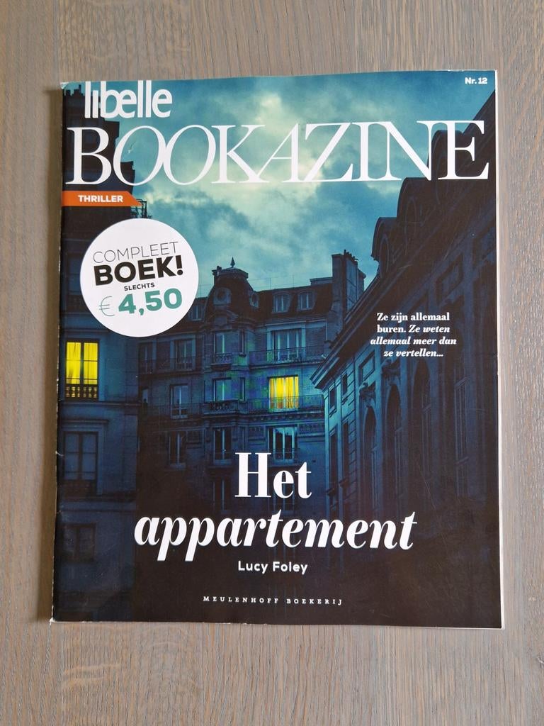 Libelle Bookazine, Het appartement, thriller, Lucy Foley, Boeken, Ophalen of Verzenden, Nieuw