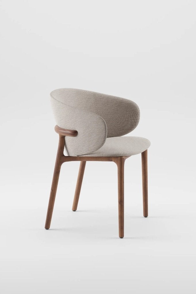 Artisan Mela eettafelstoelen / Walnoot, Ophalen, Bruin, Nieuw, Eén