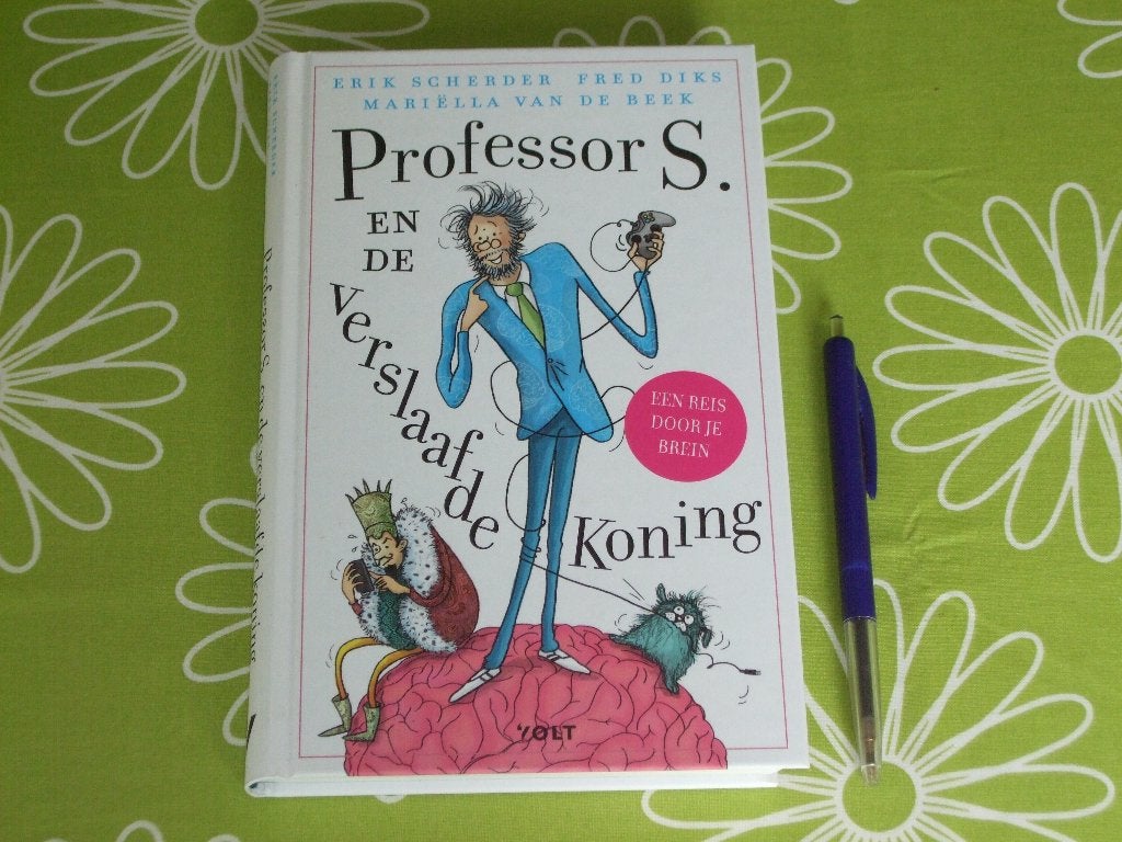 Professor S en de verslaafde koning - Erik Scherder, Ophalen of Verzenden, Zo goed als nieuw, Erik Scherder