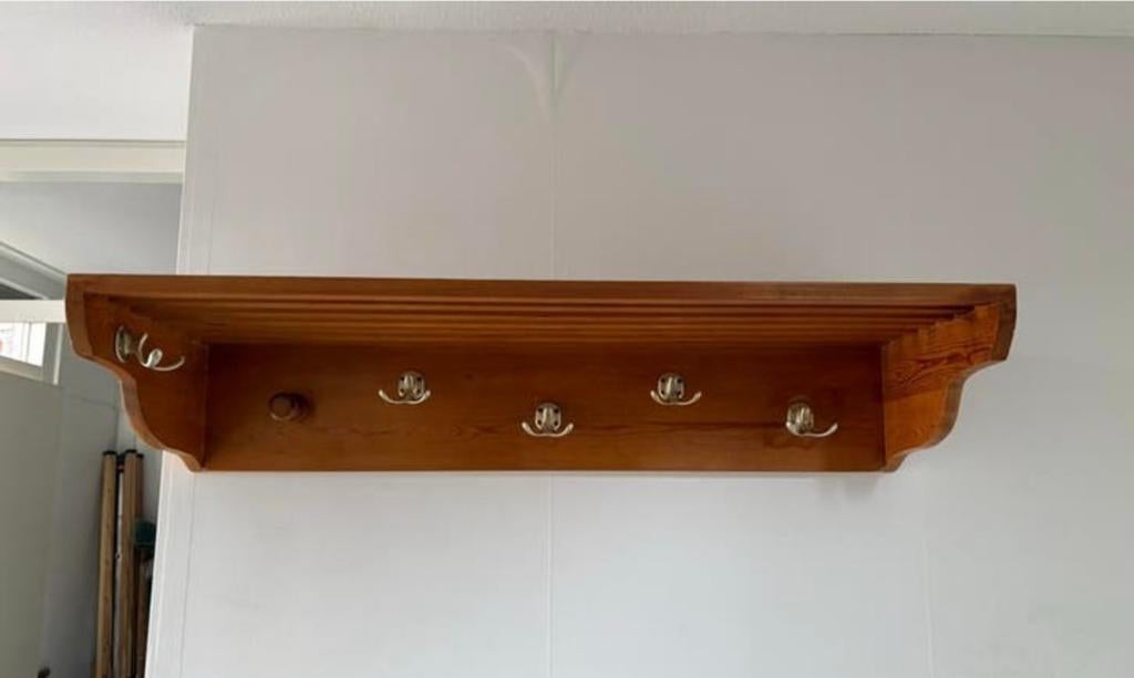 Kapstok, Huis en Inrichting, Gebruikt, Minder dan 100 cm, Hout, Ophalen