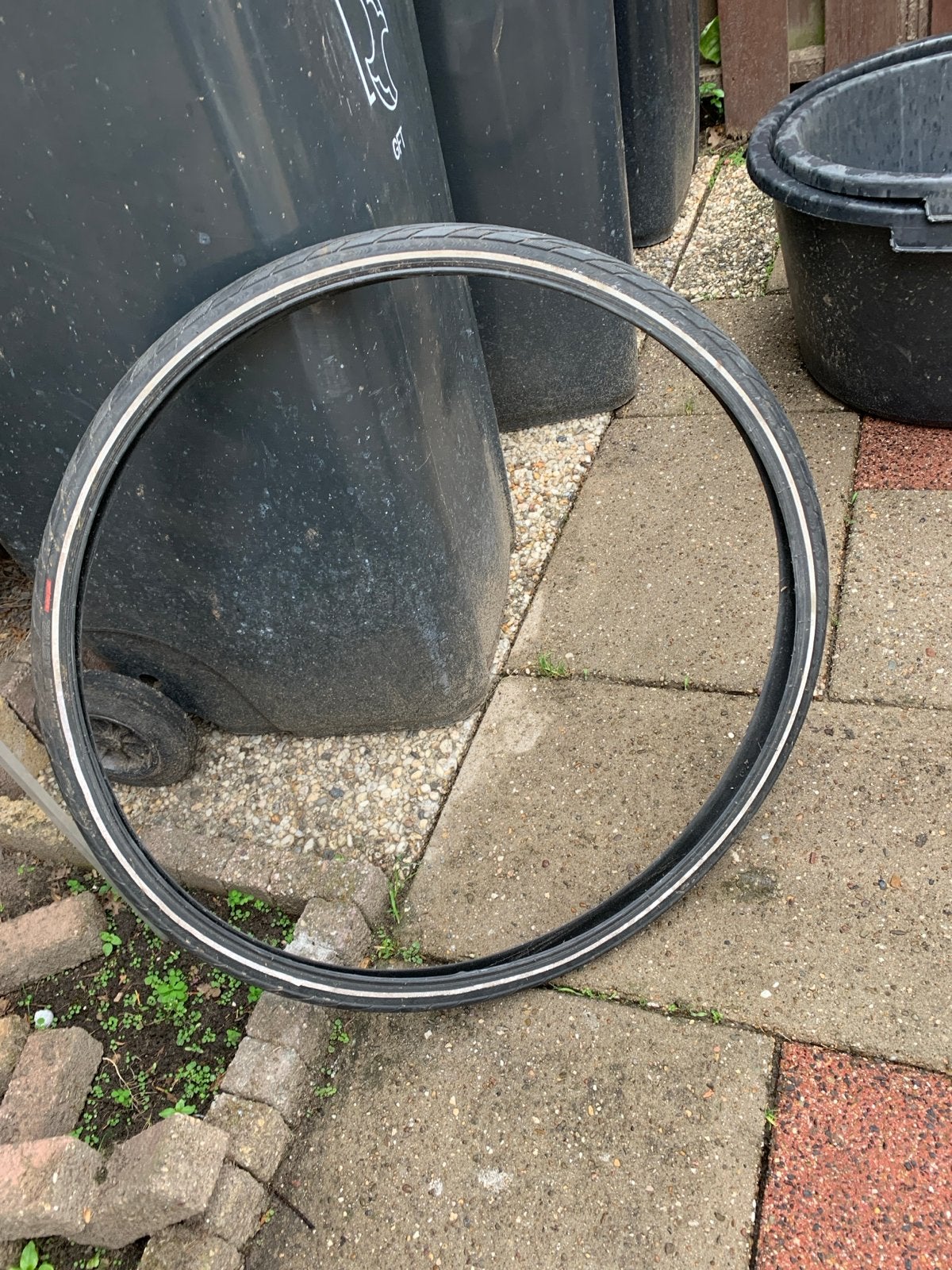 fietsband 28 inch (700x35c), Ophalen, Gebruikt, Band, Rubber