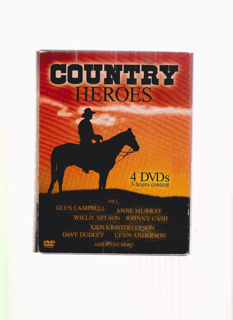 Country Heroes - 4 DVD, Ophalen of Verzenden