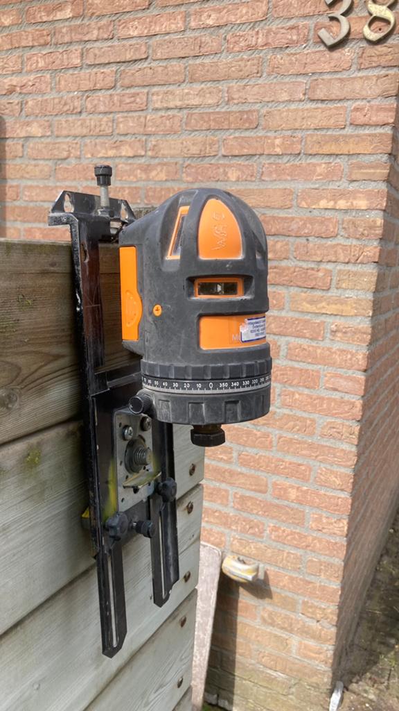 Gadella fl55+ kruislijn laser, Ophalen, Gebruikt, Toebehoren