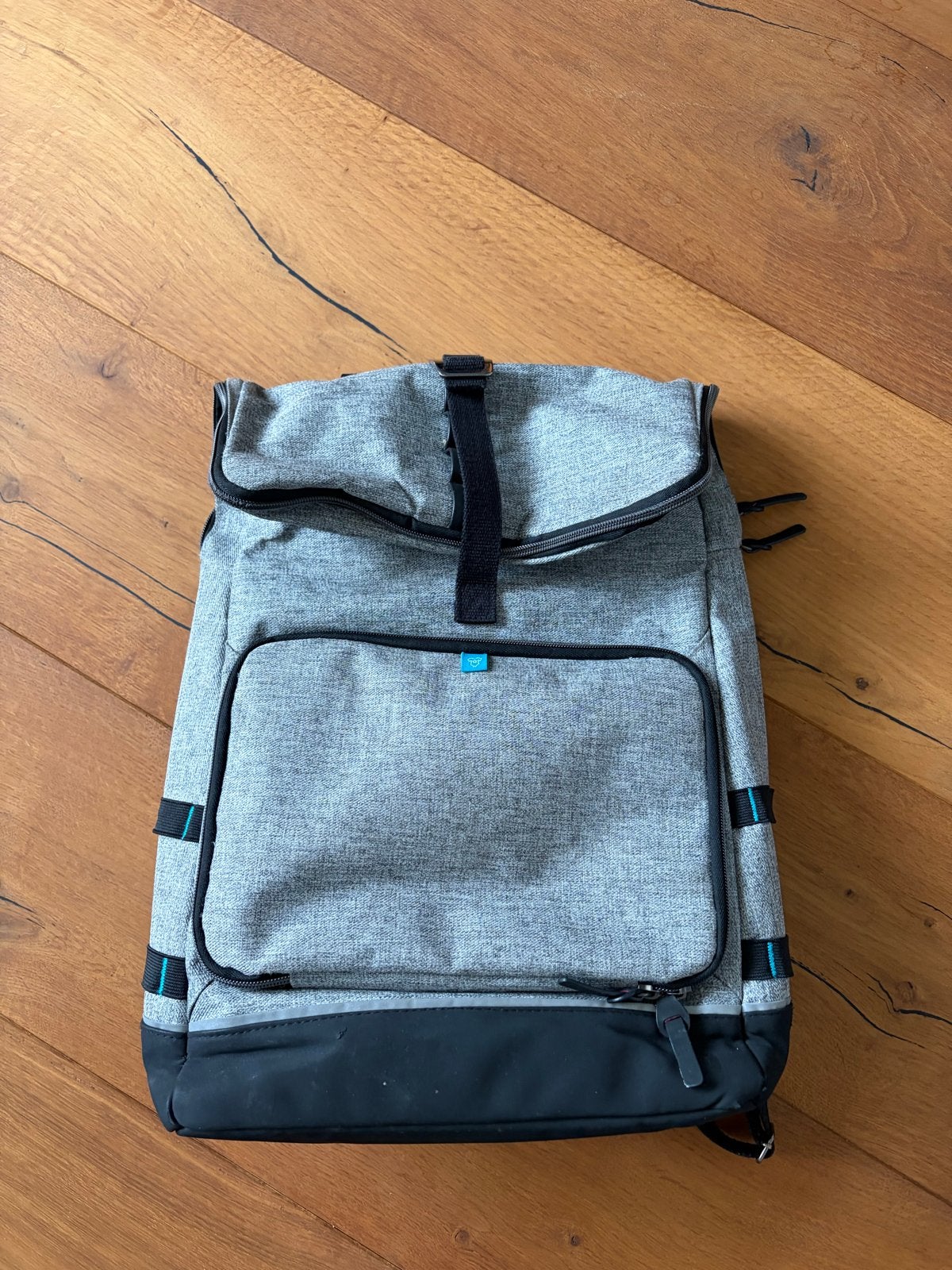 BABYMOOV Luiertas - Le Sancy Smokey - Rugzak, Gebruikt, Ophalen of Verzenden, Bevestiging voor kinderwagen, Rugzak