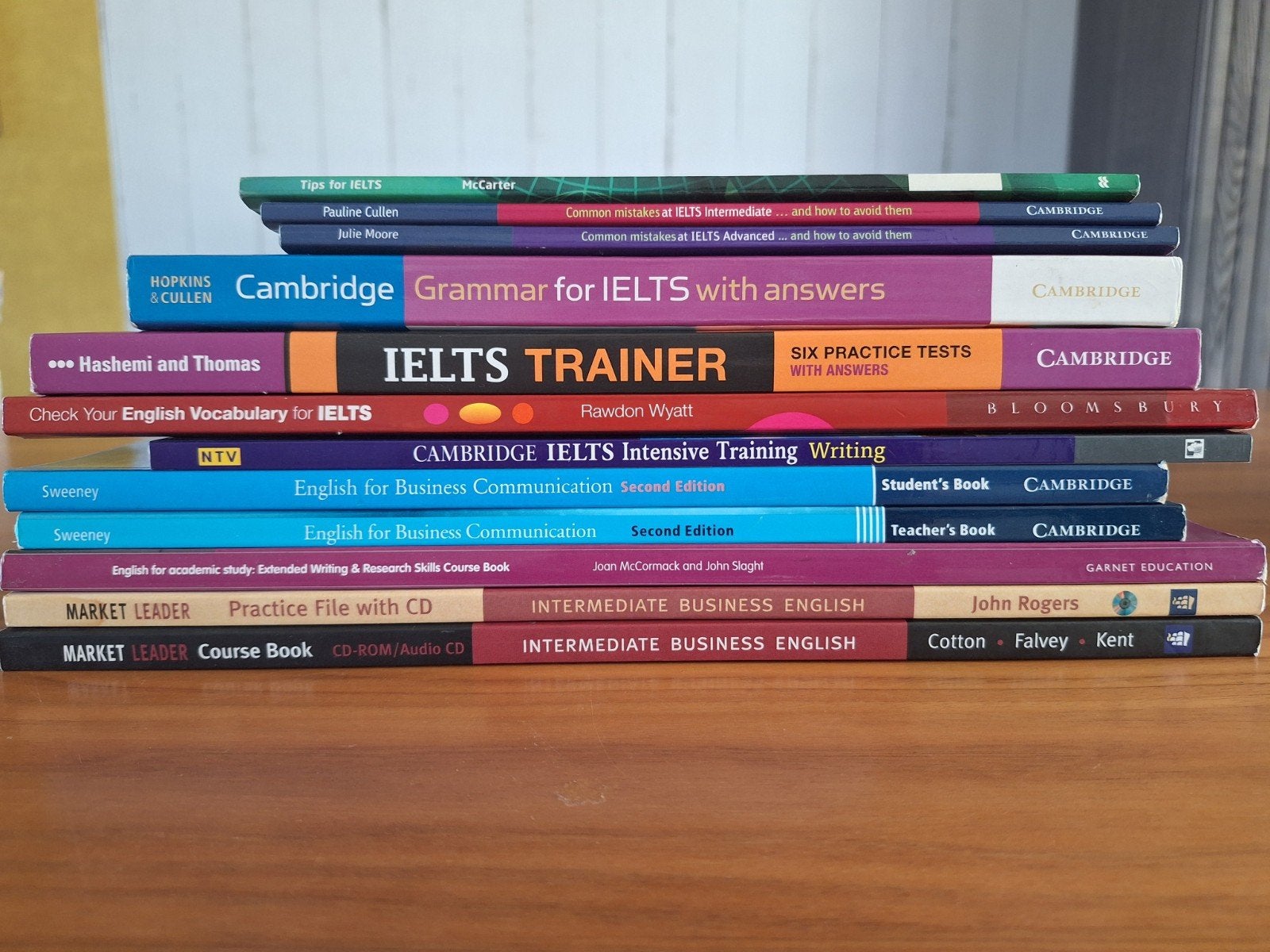 Books for TEFL, Ophalen