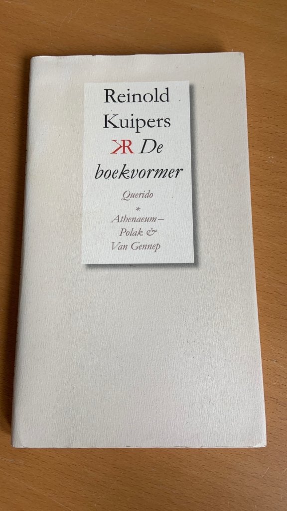 De boekvormer - Reinold Kuipers, Ophalen of Verzenden