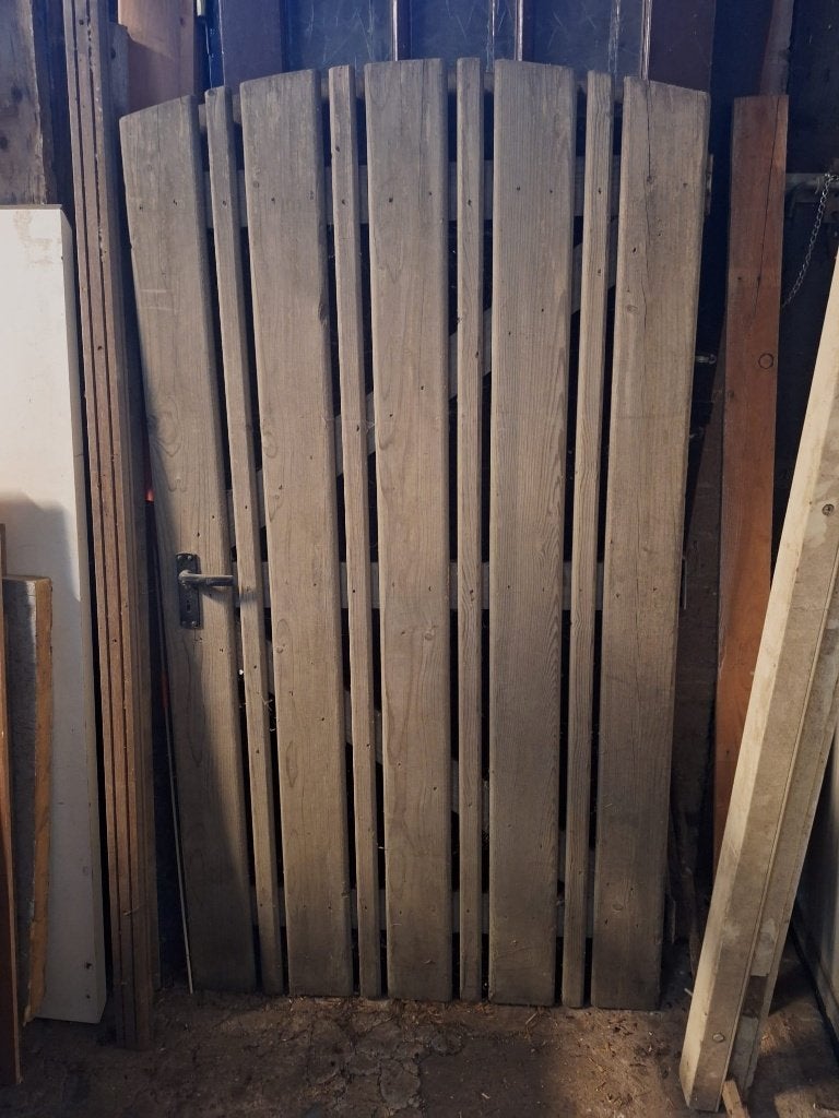 tuindeur poort, Ophalen, Gebruikt, Minder dan 100 cm, Looppoort