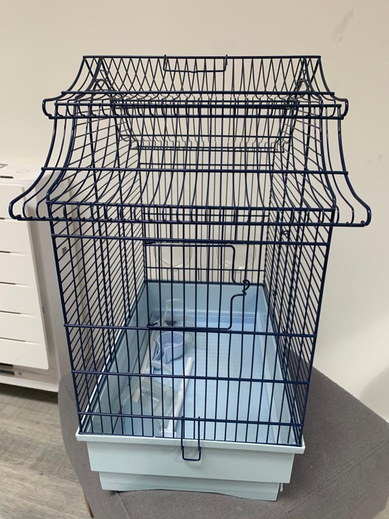 Tekoop vogelkooi merk imac, Ophalen, Zo goed als nieuw, Metaal, Vogelkooi