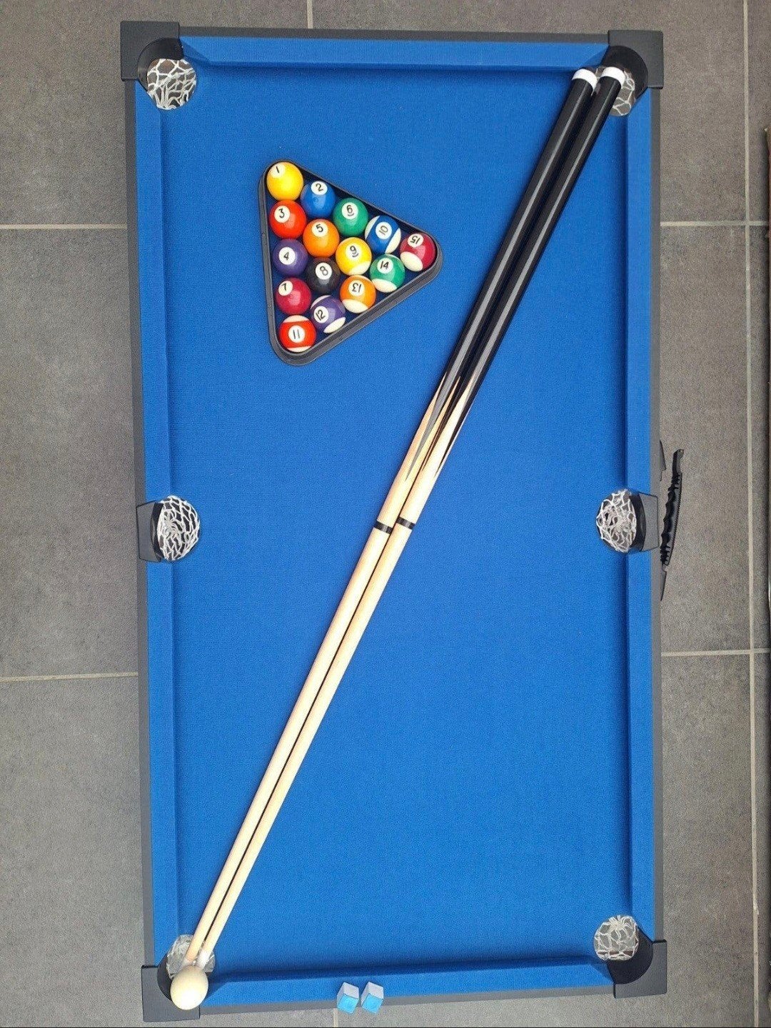 Cougar 3-in-1 Speltafel: Airhockey, Tafeltennis, Poolbiljart, Een of twee spelers, Ophalen, Nieuw