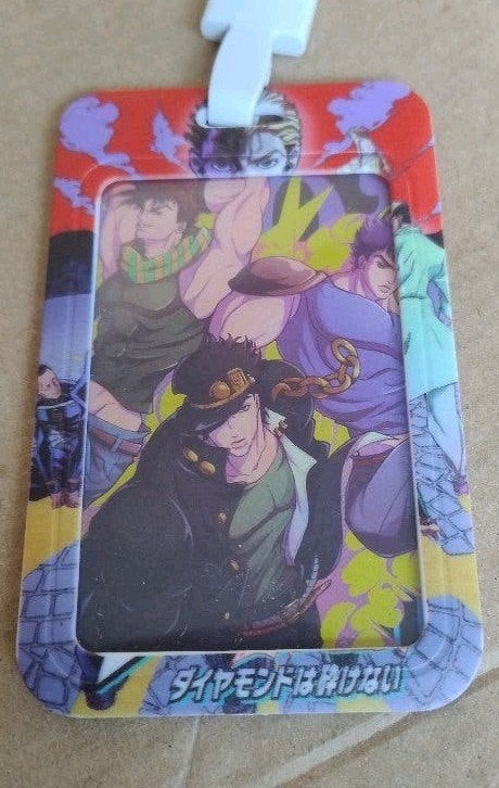 Kaarthouder Jojo's Bizarre Anime met originele kaart, Boeken, Eén comic, Amerika, Ophalen of Verzenden, Zo goed als nieuw