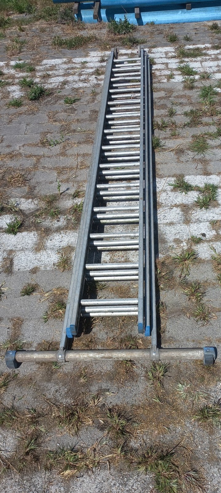 3 delige ladder, Doe-het-zelf en Verbouw, Ladders en Trappen, Ophalen, 4 meter of meer