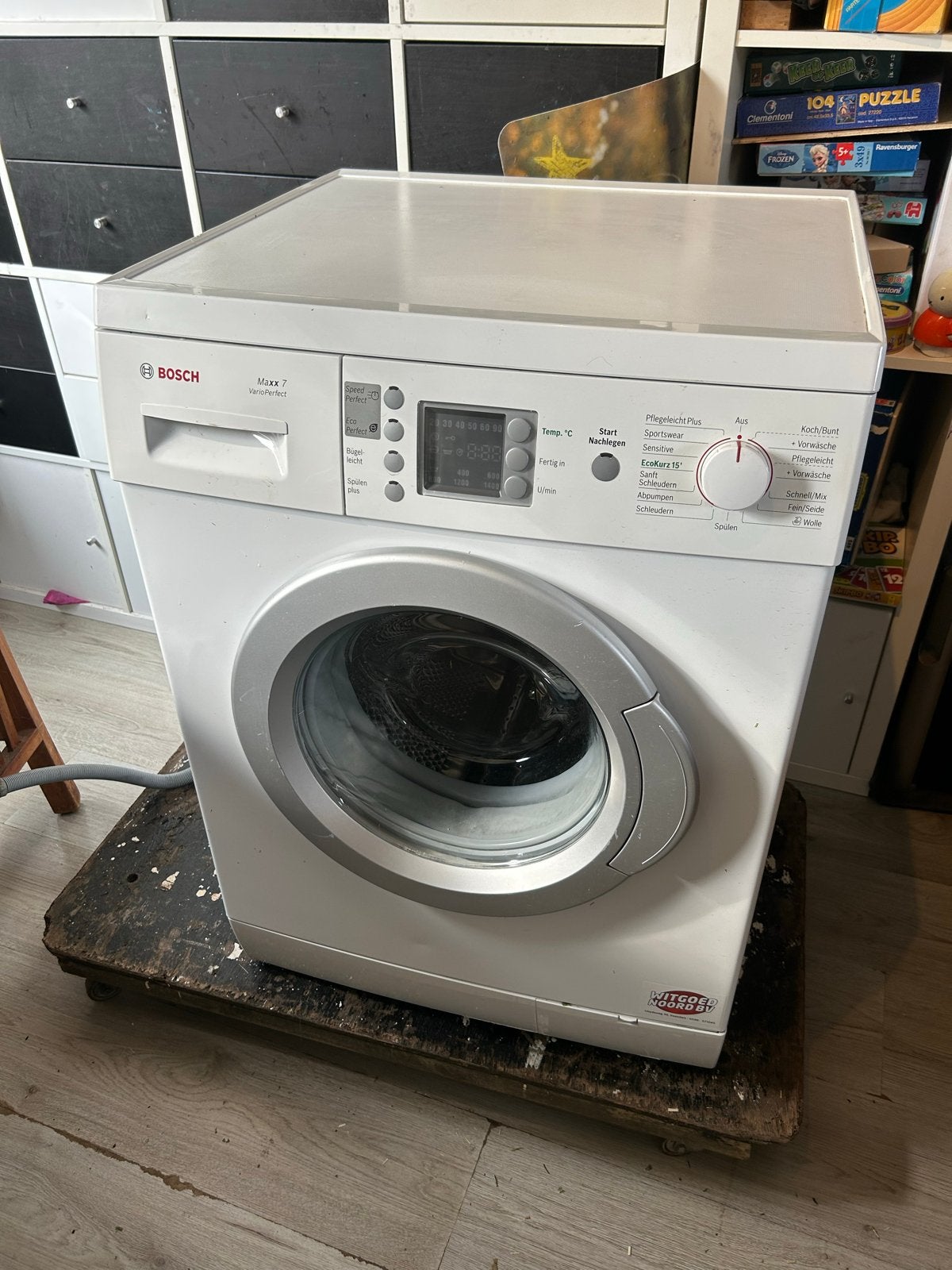 Bosch Maxx 7 VarioPerfect Wasmachine - 6 jaar oud, Witgoed en Apparatuur, Ophalen, Gebruikt, Voorlader, 85 tot 90 cm