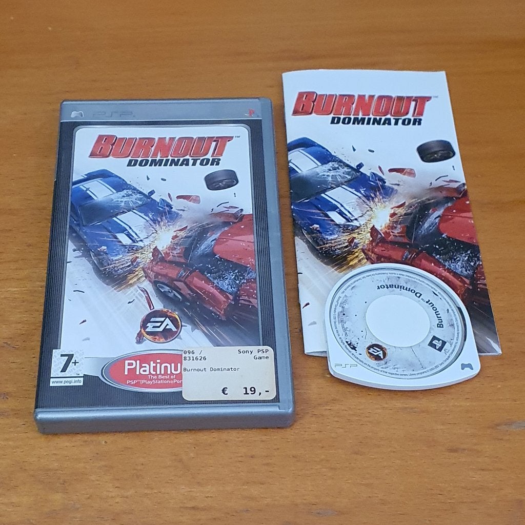 PSP | Burnout Dominator, Spelcomputers en Games, Games | Sony PlayStation Portable, Gebruikt, 1 speler, Racen en Vliegen, Ophalen of Verzenden