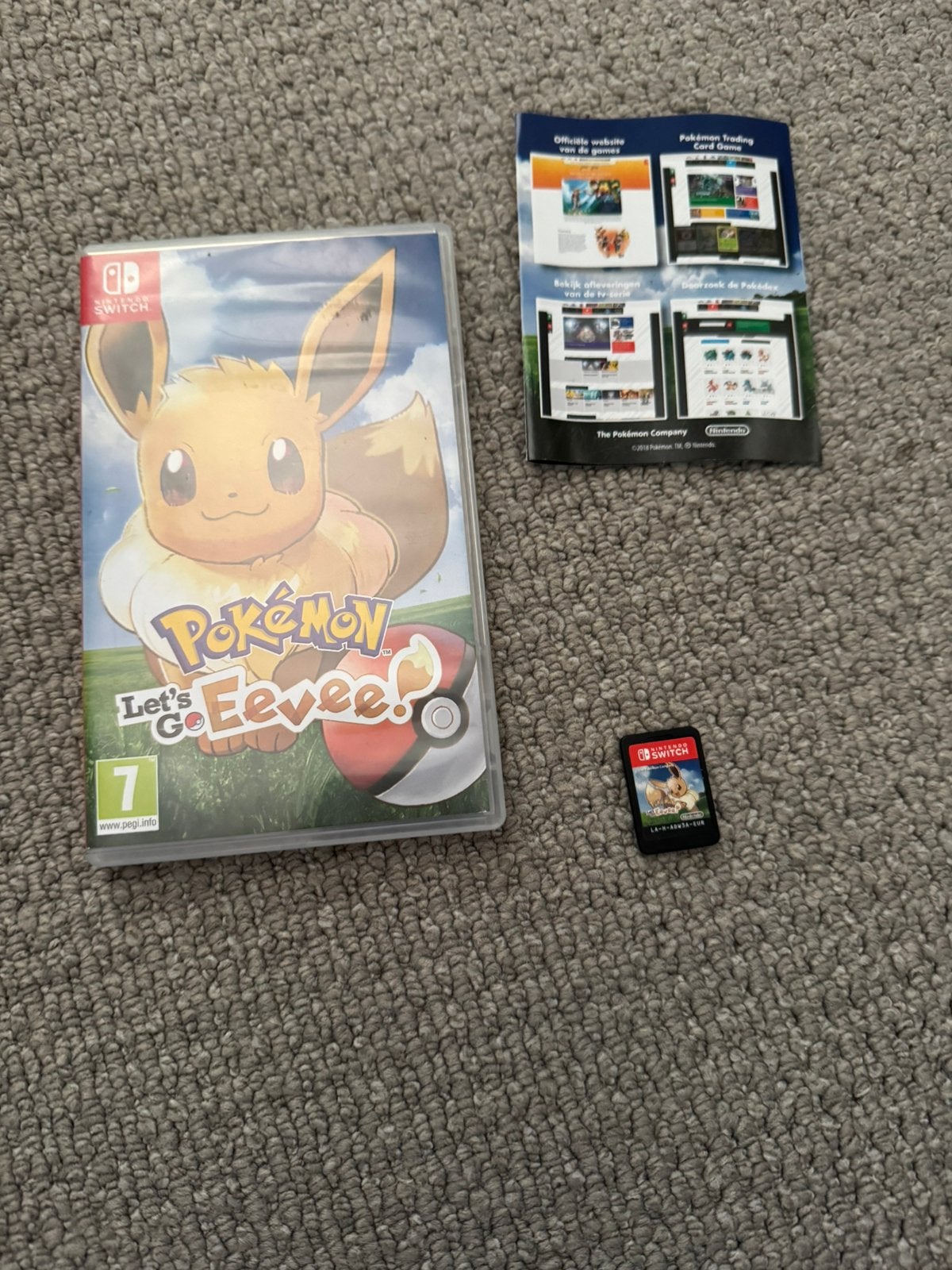 Pokémon Let’s Go, Eevee! - Nintendo Switch, Avontuur en Actie, 1 speler, Ophalen of Verzenden, Zo goed als nieuw