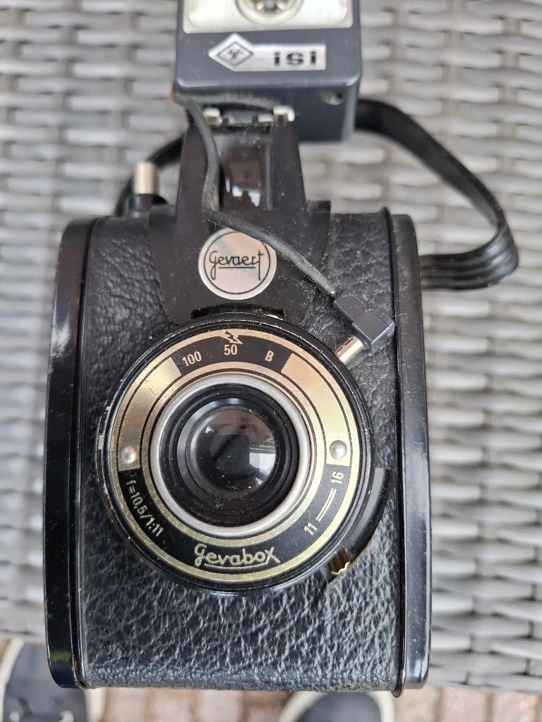 Oude Gevaert Gevabox fotocamera, Ophalen, Gebruikt, Compact, Overige Merken