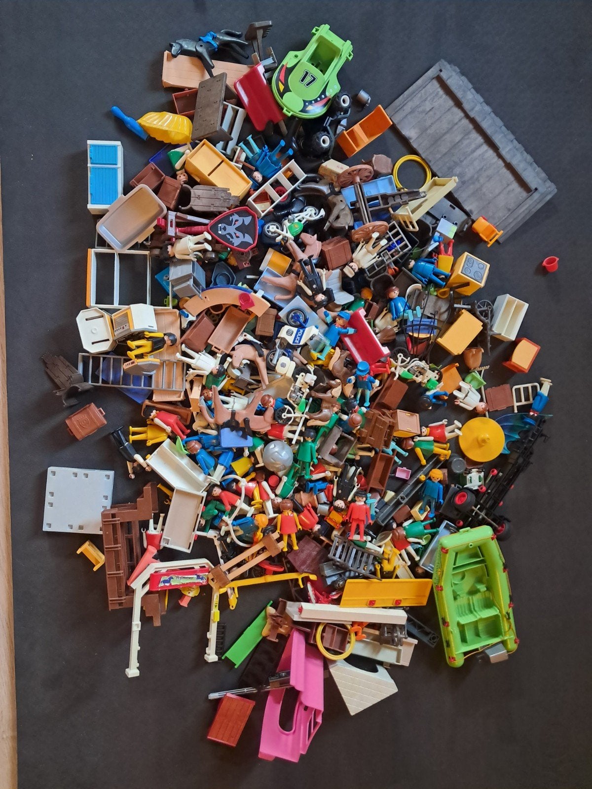 Grote partij Playmobil - Figuren, voertuigen en onderdelen, Ophalen of Verzenden, Gebruikt, Losse onderdelen, Overige typen